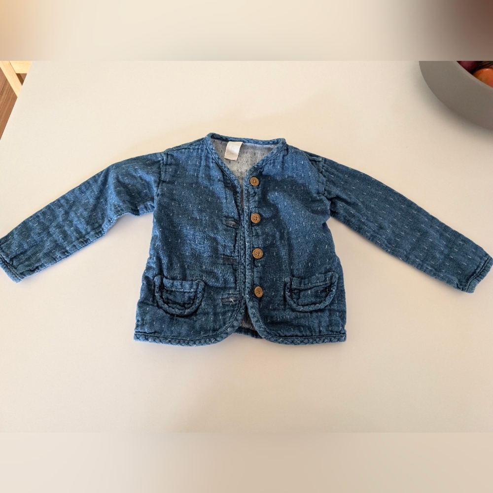 Blue Denim Kids Jacket